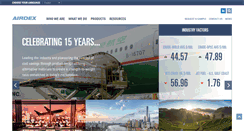 Desktop Screenshot of airdex.com